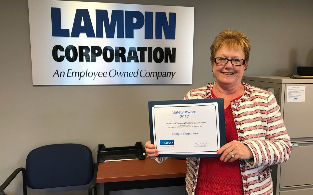 Lampin Corporation Announced as Winner of the NTMA Safety Award Survey for 2017